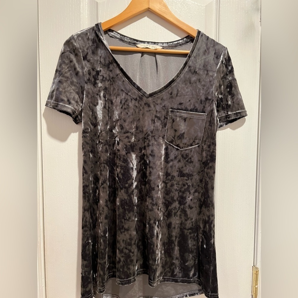 Velvet Legging Tee size small